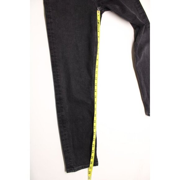 Agolde Women's Nico High Rise Slim Jeans Black Sz 28 - Picture 8 of 13